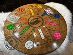 Fast Track Board Game With Cards and Pegs Free Personalization