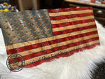 3D Wavy American Flag - Personalized