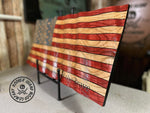 3D Wavy American Flag - Personalized