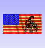 3D Wavy American Flag - Personalized