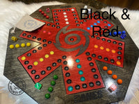 Custom Wahoo Aggravation board games personalized including dice and marbles